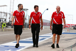 Marc Hynes, Manor Marussia F1 Team Coach de pilotos con Graeme Lowdon, Manor Marussia F1 Team Consej
