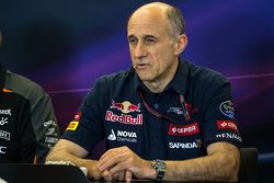 Franz Tost, Scuderia Toro Rosso Team Principal in the FIA Press Conference