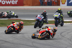 Start: Dani Pedrosa, Repsol Honda Team, in Führung