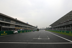 El ambiente en la pista