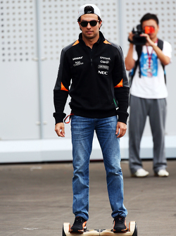 Sergio Pérez, Sahara Force India F1