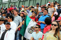 Fans en la tribuna