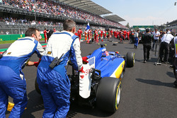 Felipe Nasr, Sauber C34, in der Startaufstellung