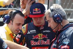 Max Verstappen, Scuderia Toro Rosso op de grid