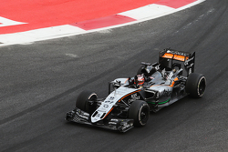 Нико Хюлькенберг, Sahara Force India F1 VJM08 в конце гонки