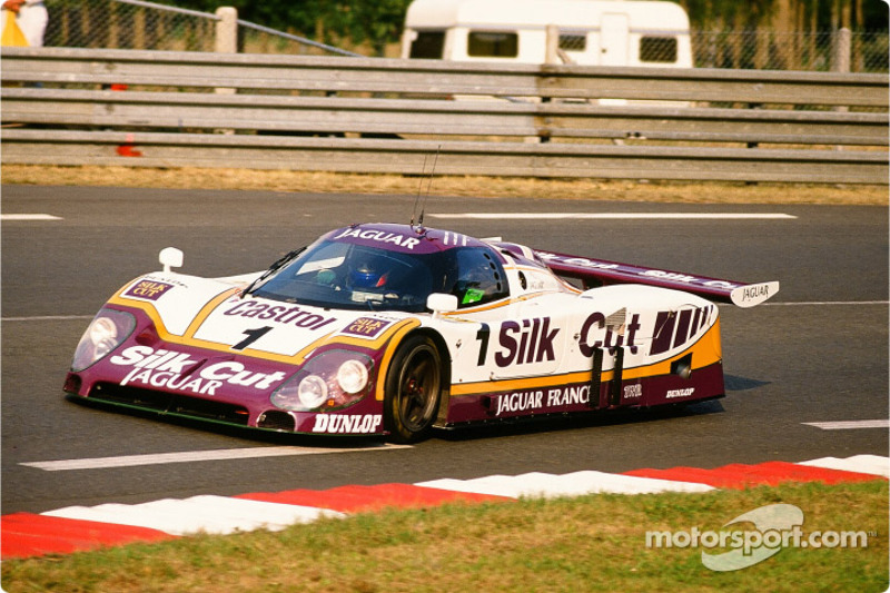 #1 Silk Cut Jaguar Jaguar XJR9 LM: Jan Lammers, Patrick Tambay, Andrew Gilbert Scott