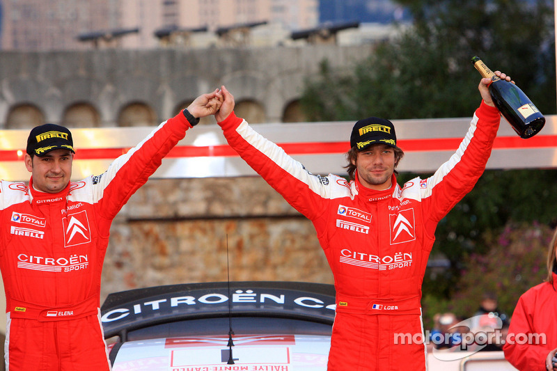 2008 - Cinquième victoire de Loeb : Citroën C4 WRC