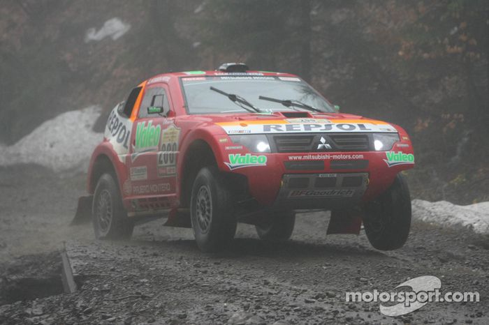 Stéphane Peterhansel y Jean-Paul Cottret