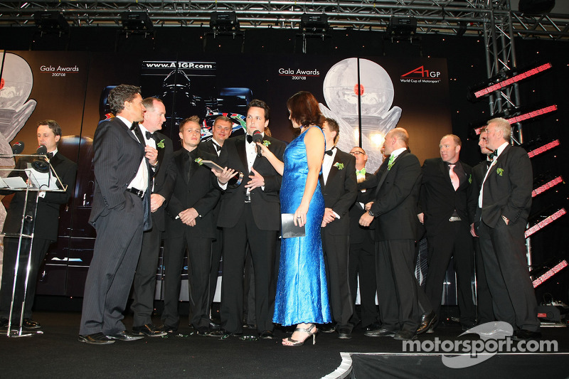 most improved a1 team awarded to a1 team ireland at a1gp awards gala