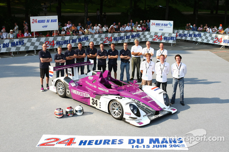 #34 Van Merksteijn Motorsport Porsche RS Spyder: Jos Verstappen, Peter Van Merksteijn, Jeroen Bleekemolen