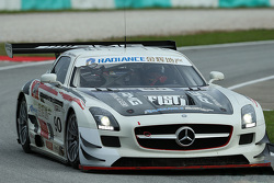 #90 AAI车队梅赛德斯AMG SLS GT3:林宇、谷川达也