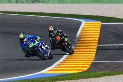 Aleix Espargaro, Team Suzuki MotoGP and Bradley Smith, Tech 3 Yamaha