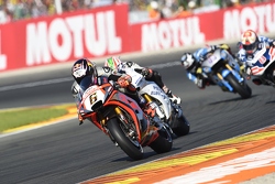Stefan Bradl, Aprilia Racing Team Gresini and Nicky Hayden, Aspar Team MotoGP Honda