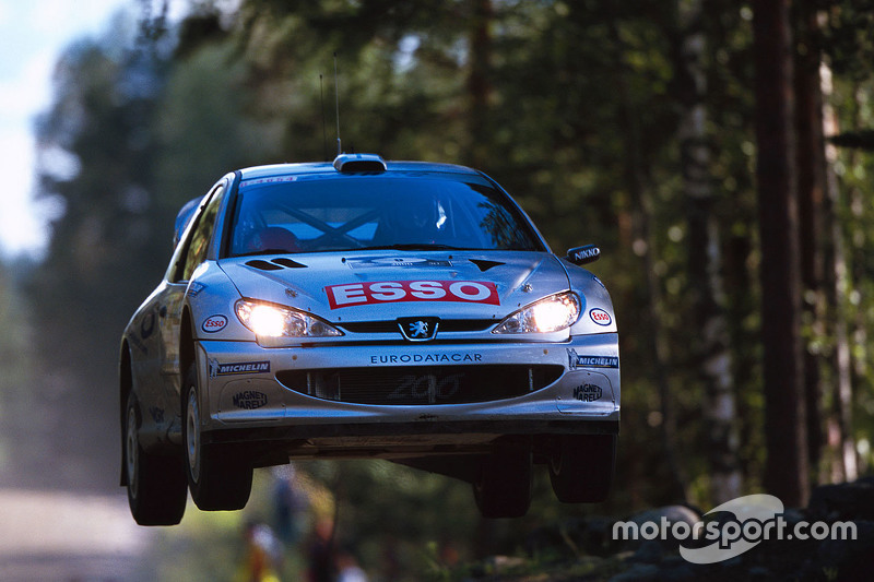 Marcus Gronholm ve Timo Rautiainen, Peugeot Sport Peugeot 206 WRC