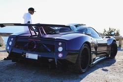 Hamilton e seu Pagani Zonda