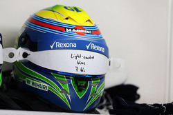Le casque de Felipe Massa, Williams