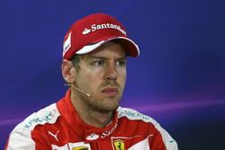 Sebastian Vettel, Ferrari in de FIA persconferentie