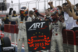 Gara 1, il vincitore Stoffel Vandoorne e il secondo Nobuharu Matsushita, ART Grand Prix