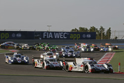 #7 Audi Sport Team Joest, Audi R18 e-tron quattro: Marcel Fässler, André Lotterer, Benoit Tréluyer