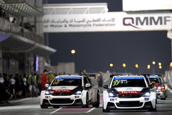 Jose Maria Lopez, Citroën C-Elysée WTCC, Citroën World Touring Car team en Yvan Muller, Citroën C-El