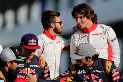 Will Stevens, Manor F1 Team et Roberto Merhi, Manor F1 Team