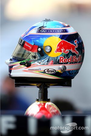 helmet of Daniel Ricciardo, Red Bull Racing