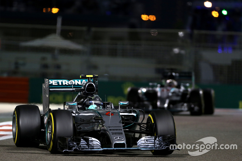 Nico Rosberg et Lewis Hamilton