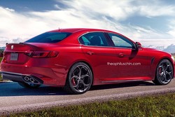 Alfa Romeo Giorgio Quadrifoglio render