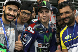 Jorge Lorenzo, Yamaha Factory Racing con los fans
