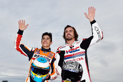 Marc Márquez y Fernando Alonso