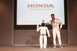 Tiago Monteiro, Honda Racing Team JAS, mit Roboter