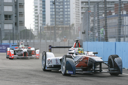 Nathanael Berthon, Team Aguri et Bruno Senna, Mahindra Racing Formula E Team