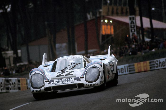 El Porsche 917 #22 de Helmut Marko y Gijs van Lennep en 1971