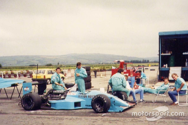 Leyton House March 881 testing