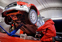 Citroën World Rally Team area