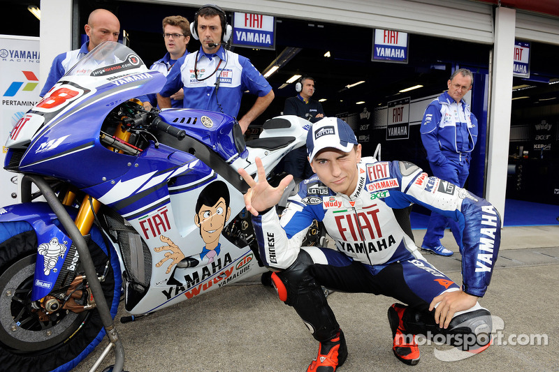Jorge Lorenzo (Fiat Yamaha) - GP du Japon 2008