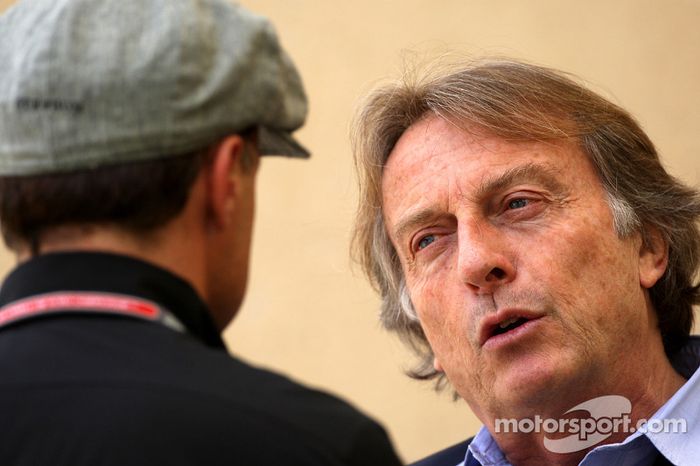 Jean Alesi, Luca di Montezemolo, Scuderia Ferrari, Presidente de FIAT y Presidente de Ferrari