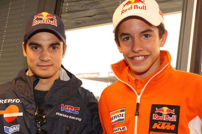 Dani Pedrosa y Marc Márquez (2009)