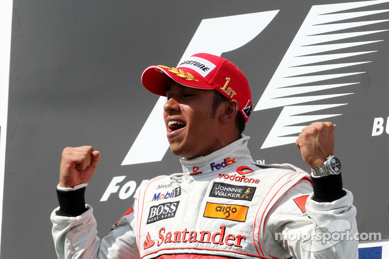 Lewis Hamilton, ganador del GP de Hungría 2009
