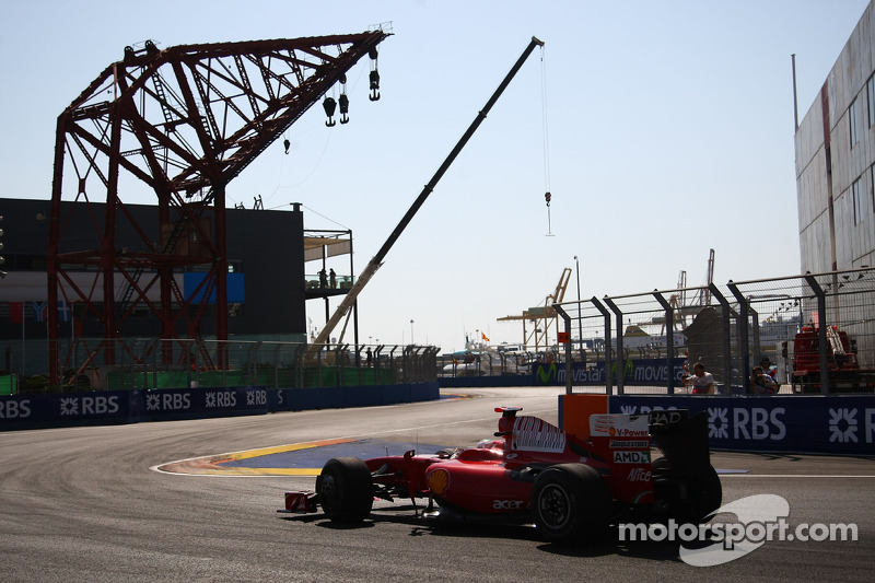Luca Badoer, Test Pilotu, Scuderia Ferrari