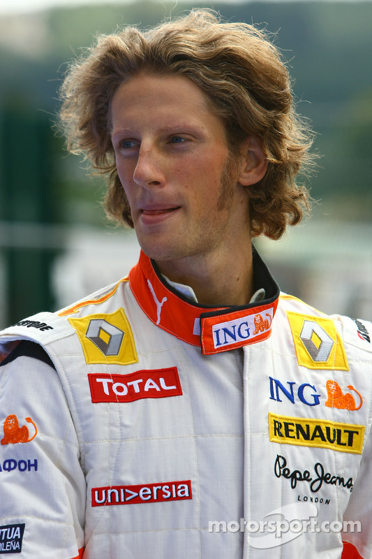 Romain Grosjean, Renault F1 Team