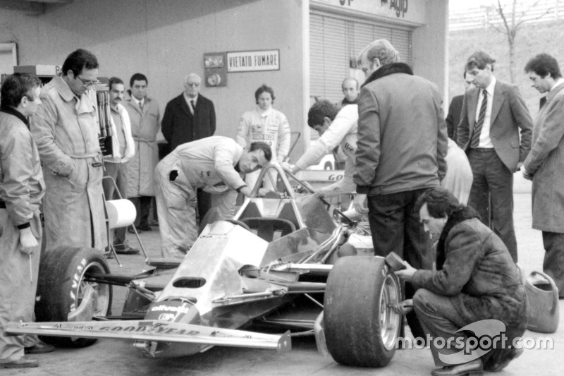 Eerste test met de Ferrari 126 C2