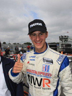 Race winner and 2009 Atlantic Series champion John Edwards, Newman Wachs Racing
