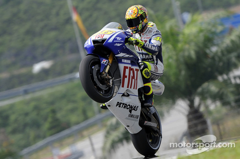 Polewinnaar Valentino Rossi, Fiat Yamaha Team