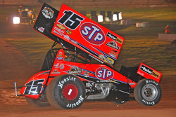 Donny Schatz, three-time World of Outlaws Sprint Car Series champion and current point leader, drove a specially schemed commemorative car with the colors and logos of Mario Andretti's 1969 Indianapolis winning STP machine