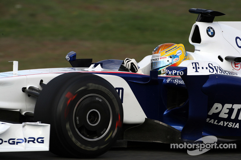 2009 Esteban Gutiérrez, pruebas de BMW Sauber team
