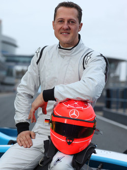 Michael Schumacher teste une GP2