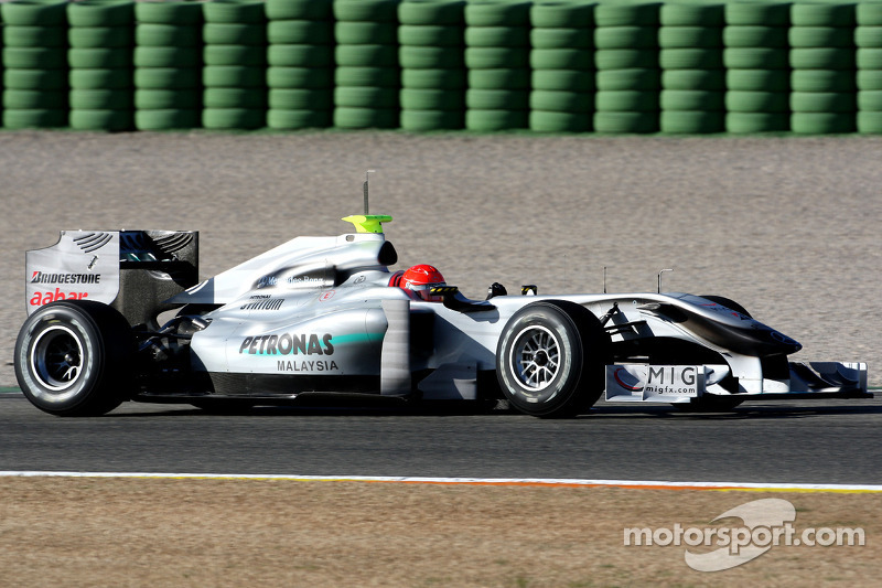 Michael Schumacher, Mercedes GP, W01