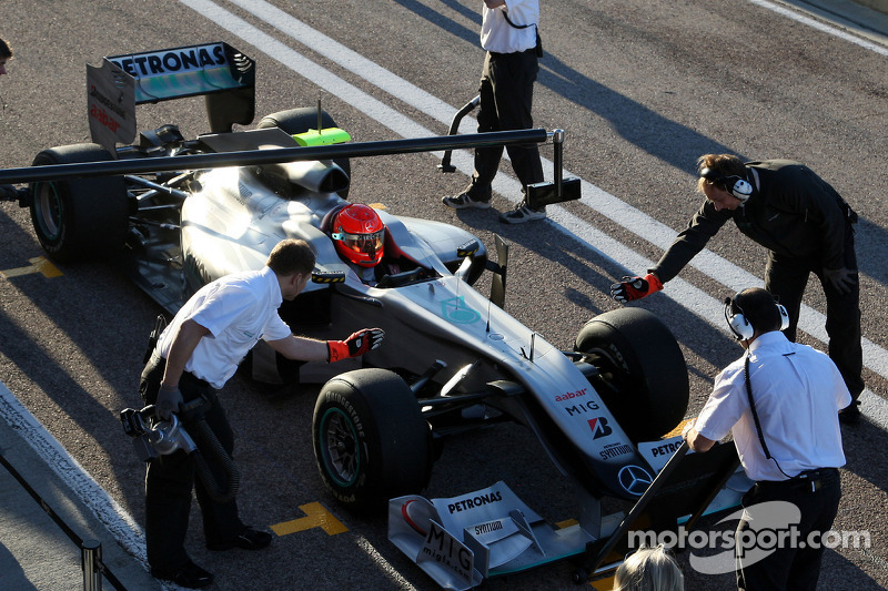 Міхаель Шумахер, Mercedes W01