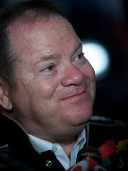 Champion's breakfast: team owner Chip Ganassi